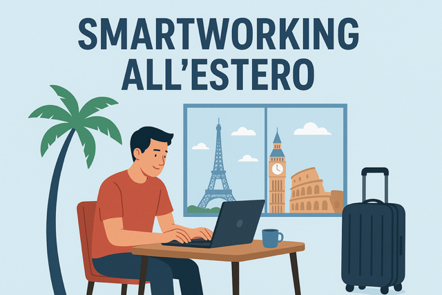 🌍 Smart Working all'Estero: Occhio ai Contributi! ⚠️ 🌍 Smart Working all'Estero: Occhio ai Contributi! ⚠️