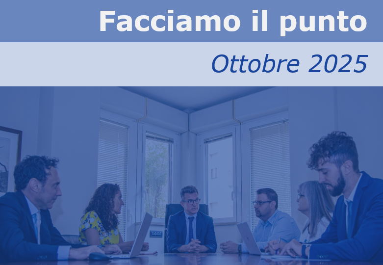Facciamo il punto - ottobre 2025